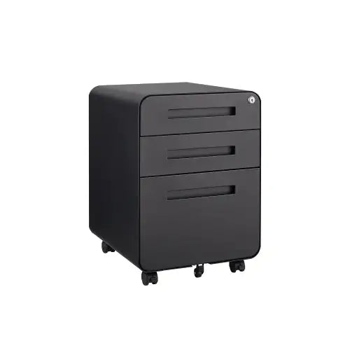 3 Drawer Mobile Filing Cabinet, Simple Style Multi-functional Locker