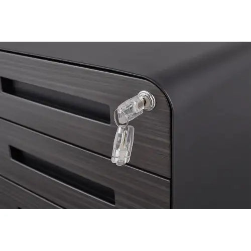 3 Drawer Mobile Filing Cabinet, Simple Style Multi-functional Locker