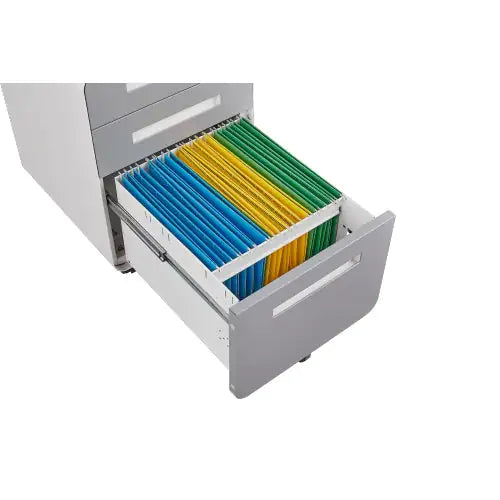 3 Drawer Mobile Filing Cabinet, Simple Style Multifunctional Locker