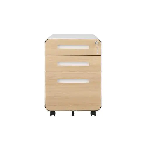 3 Drawer Mobile Filing Cabinet, Simple Style Multi-functional Locker