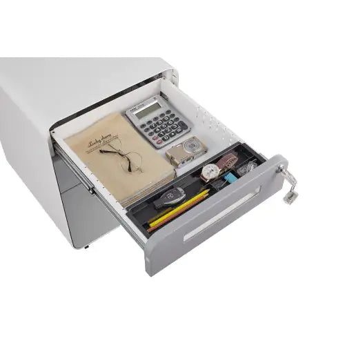 3 Drawer Mobile Filing Cabinet, Simple Style Multifunctional Locker