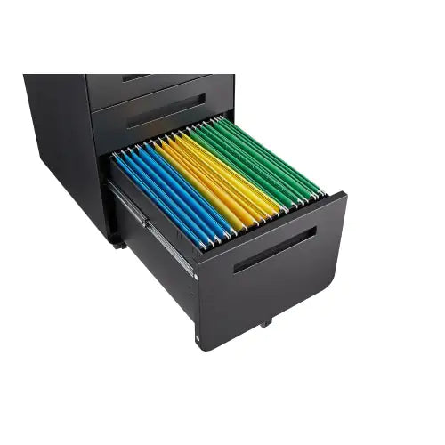 3 Drawer Mobile Filing Cabinet, Simple Style Multi-functional Locker