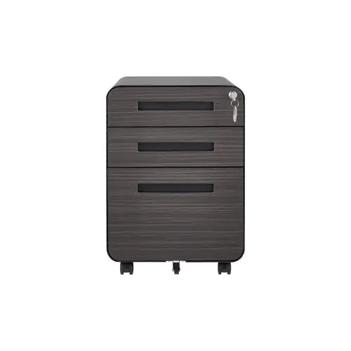 3 Drawer Mobile Filing Cabinet, Simple Style Multi-functional Locker